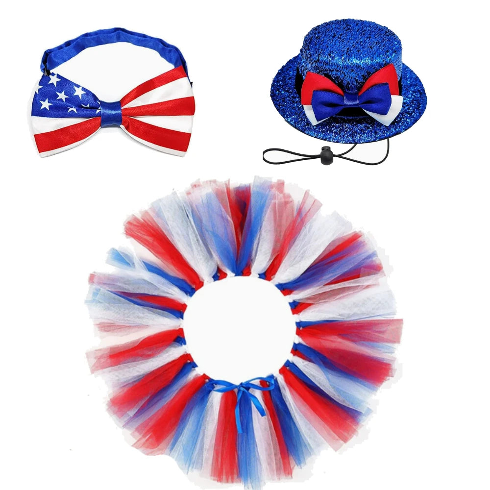 Adorable Pet Party Accessory Set - Collar & Headband