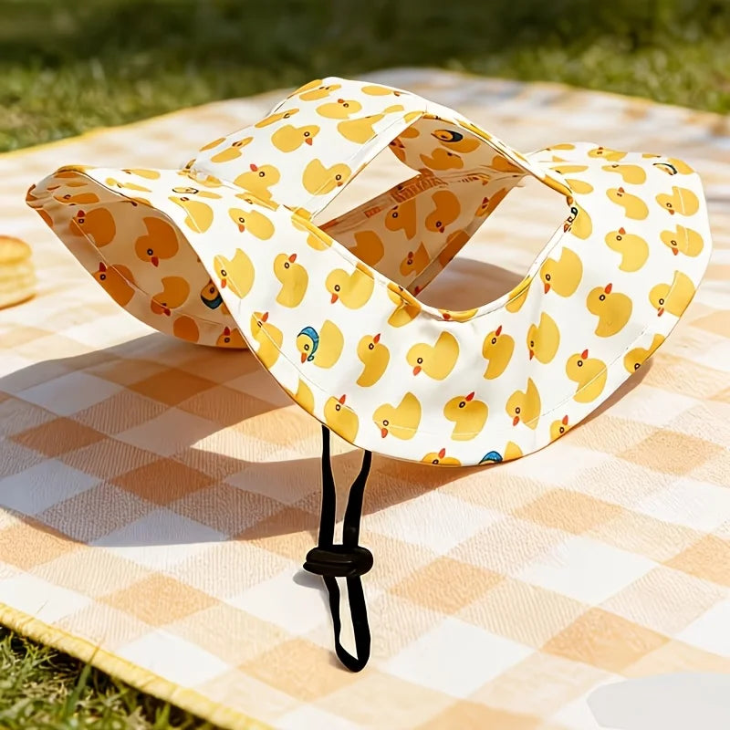 Summer Sun Visor for Small Dogs & Cats, Adjustable.